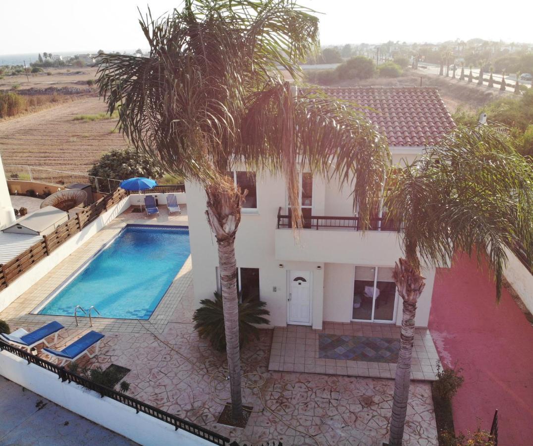 Sunset Pearl Holiday Villa Agia Napa Exterior foto